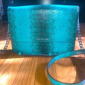 MK crossbody bag in animal print